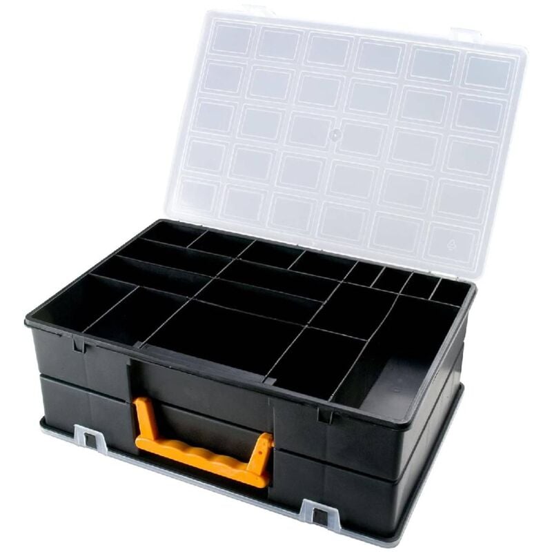 foto del prodotto decor space valigetta porta minuteria art.4400 formata da 18 scomparti 36 x 25 x 13 cm