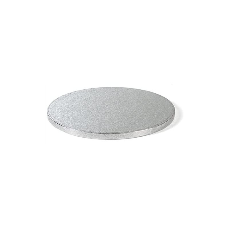 foto del prodotto decora 0931618 sottotorta tondo, cartone, argento, 1,2 cm, 20 x h 1.2 cm