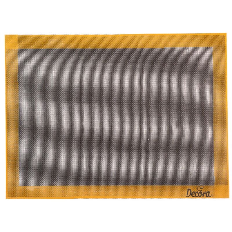 foto del prodotto decora 9260256 tappetino microforato, lavabile e riutilizzabile. resistente fino a 40 c 230 c, perfetto per la cottura di biscotti e pasta