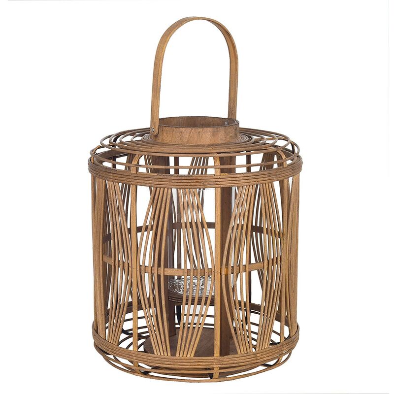 foto del prodotto decorazione candelabro candelabro con formaggio e supporto marrone 29x29x34cm 26868 signes grimalt