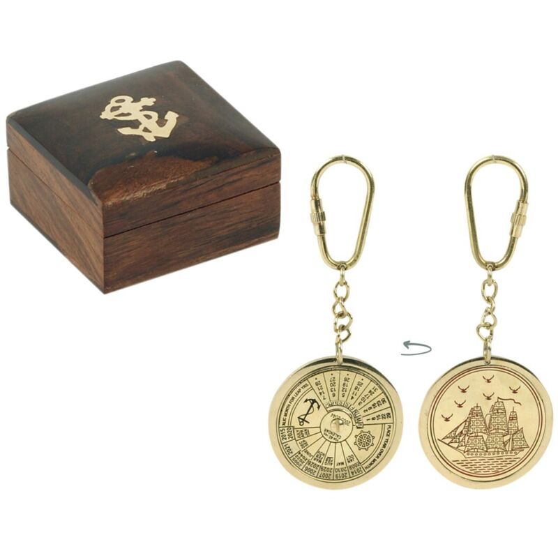foto del prodotto decorazione del portachiavi keychards multicolor nautical box 7x7x4cm 58227 signes grimalt