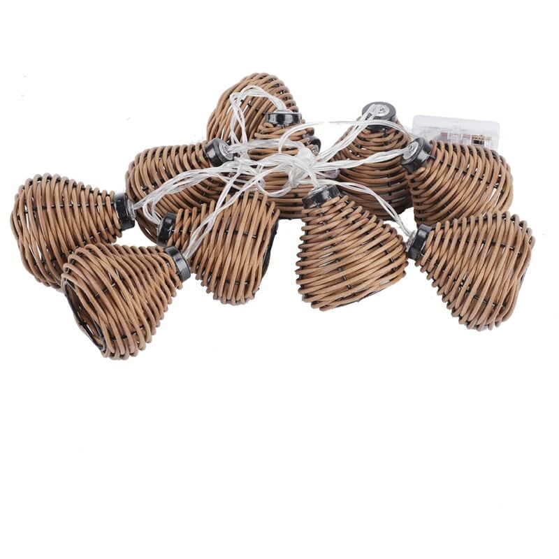 foto del prodotto decorazione di nozze, 10 pratiche lampade in rattan per la casa per la festa - eosnow