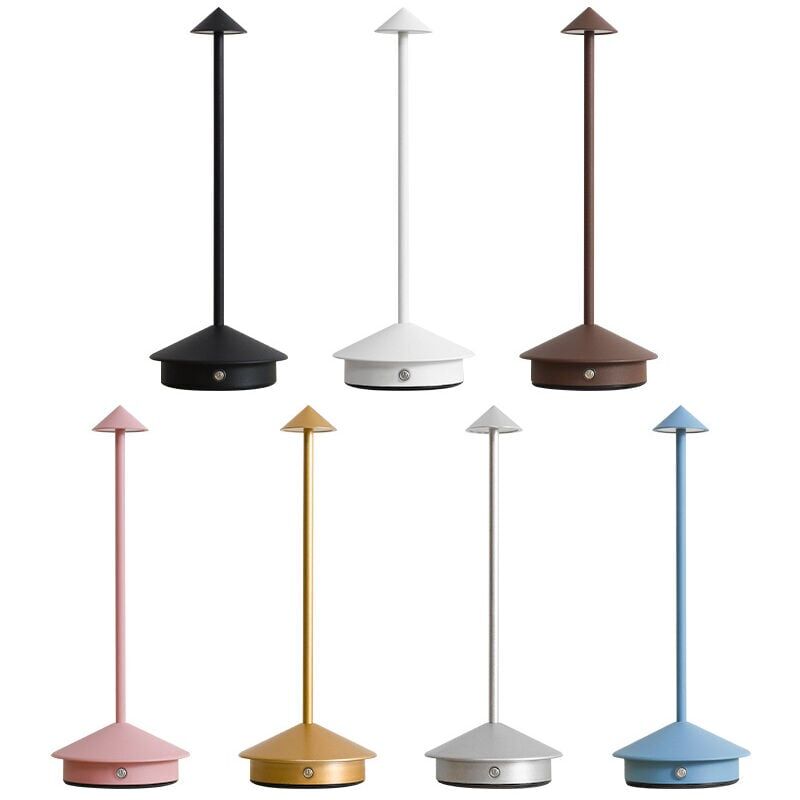foto del prodotto decorazione domestica a led moderna semplice in lega di alluminio creativa fungo luce notturna ristorante lampada da tavolo comodino luce d atmosfera
