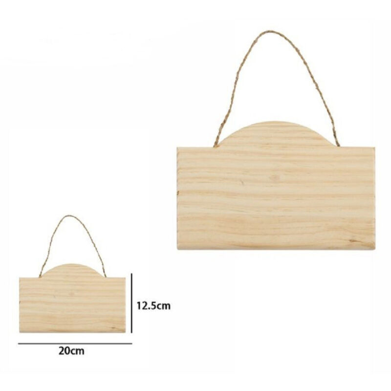 foto del prodotto decorazione in legno decoupage da appendere con corda insegna 20 x 12.5cm 74200a trade shop traesio