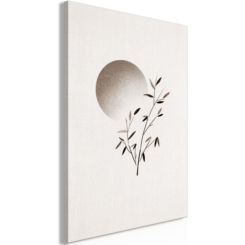 foto del prodotto decorazione murale dipinto su tela stampa premium in 1 parte su telaio in legno motivo minimalismo orientale 20x30 cm 110015951
