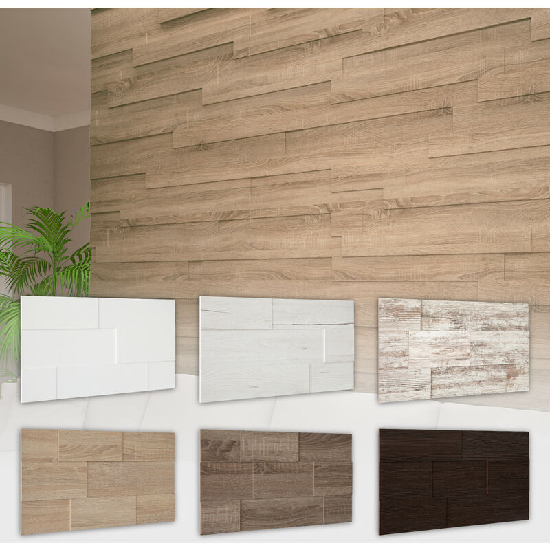 foto del prodotto decorazione murale hexim pannelli 3d alla moda con 7 posizioni, pannelli di legno da mdf stella pannelli decorativi per legno. 1 confezione 1.13