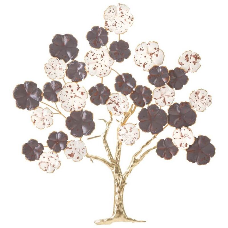 foto del prodotto decorazione parete ferro albero cm 73,7x5x80 albero purpy