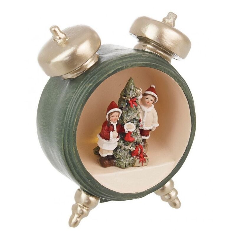 foto del prodotto decorazione sveglia marien con bambini luminosa led (6 pezzi)