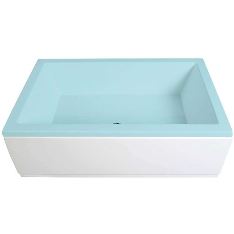 foto del prodotto deep plain pannello frontale nika, 1200x360 mm, bianco 84899 polysan