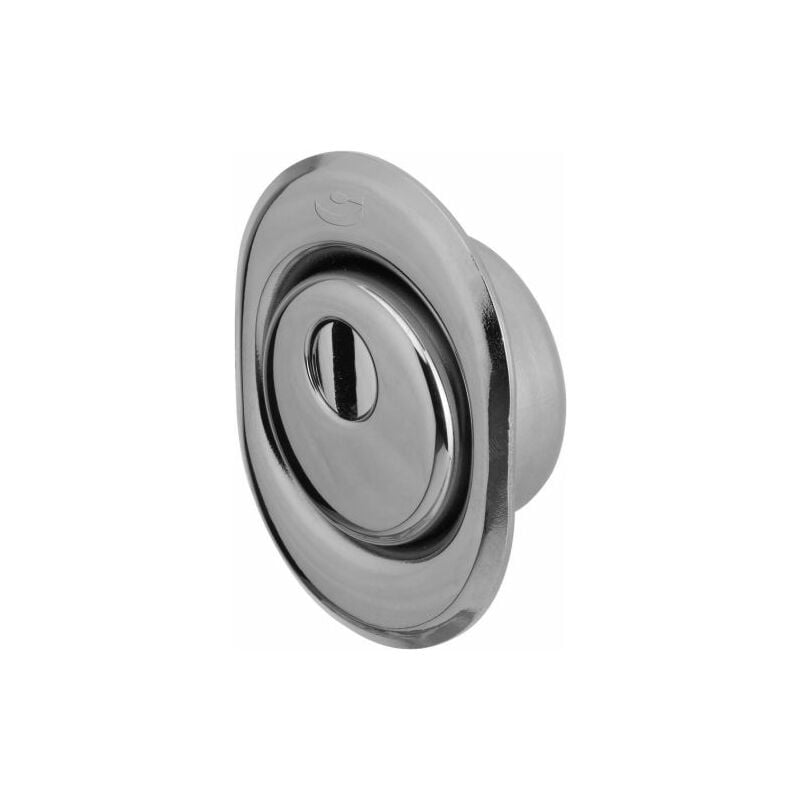 foto del prodotto defender antitrapano per serrature h.25 mm mm. 50 cromo satinato 