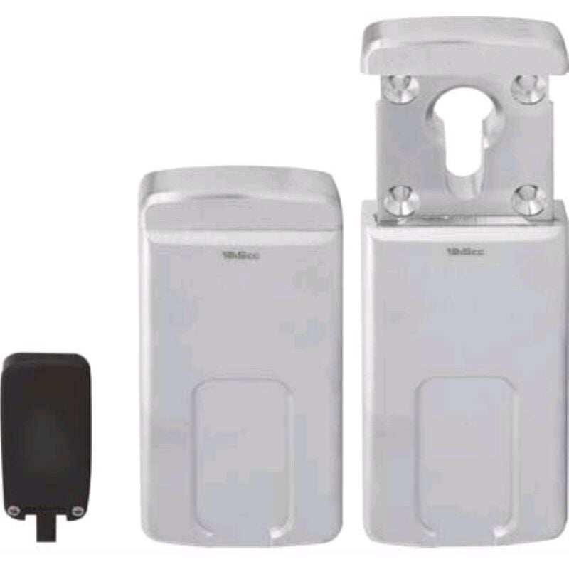 foto del prodotto defender magnetico mg310 disec f.sagom mm 110x55 cromo satinato 1 pz