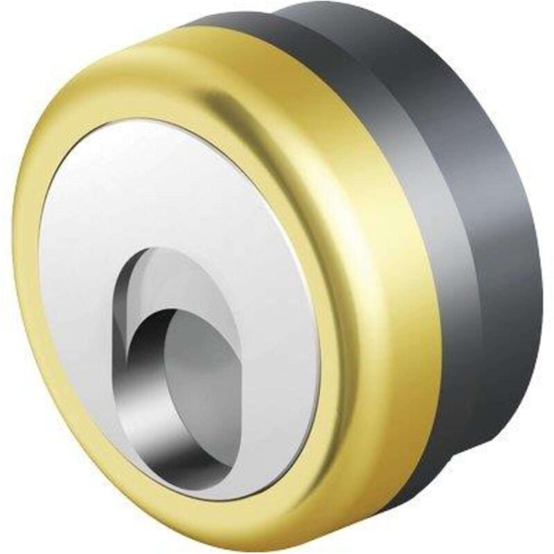 foto del prodotto defender magnetico mrm500 hand disec inox ottone lucido f.sag i.mm 38 d.mm 50 h.mm 15
