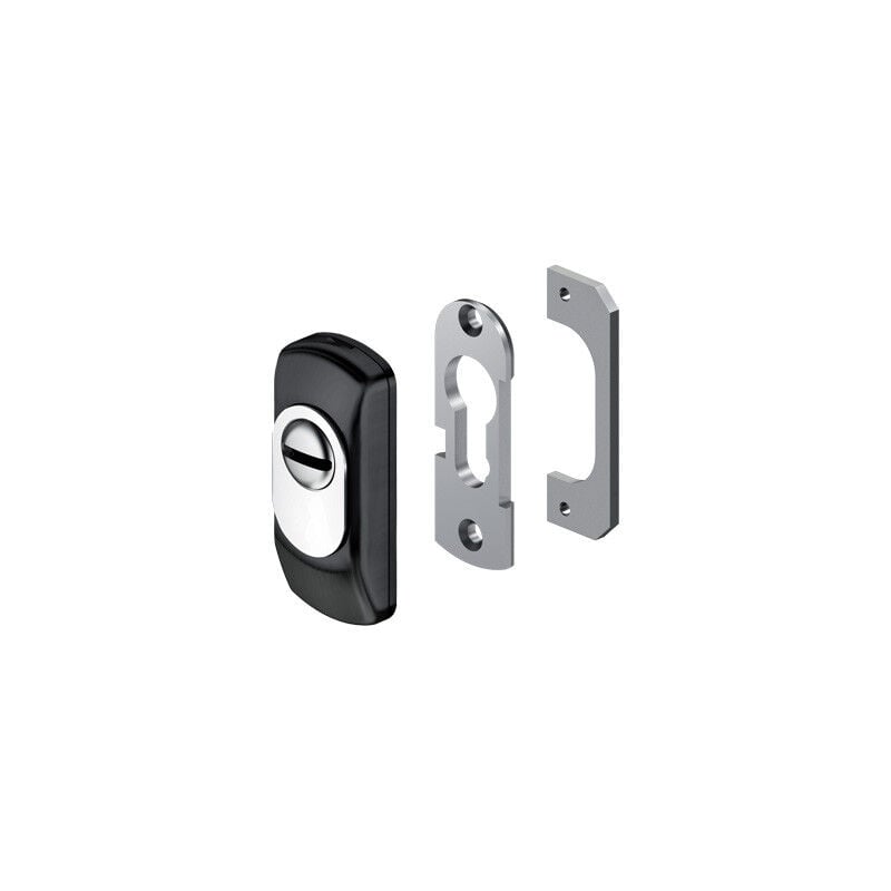 foto del prodotto defender sg15 disec foro sagom. mm 70x30 nero h.mm 7 12
