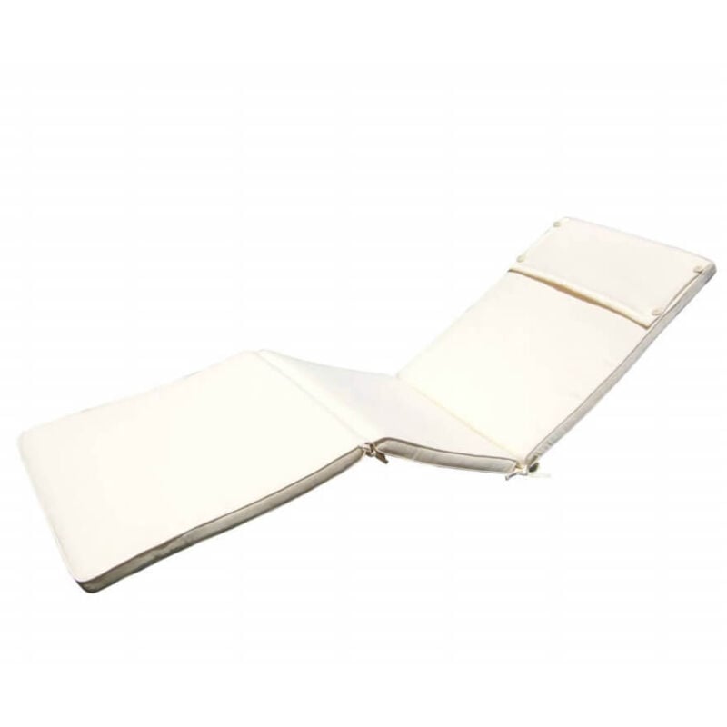 foto del prodotto defibrico cuscino in poliestere sfoderabile e impermeabile 194,5x59 cm per lettino tan