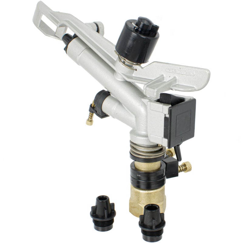 foto del prodotto defibrico - irrigatori irrigatore ibis canna doppia a settore attacco 1' f - reg. 0 - 360