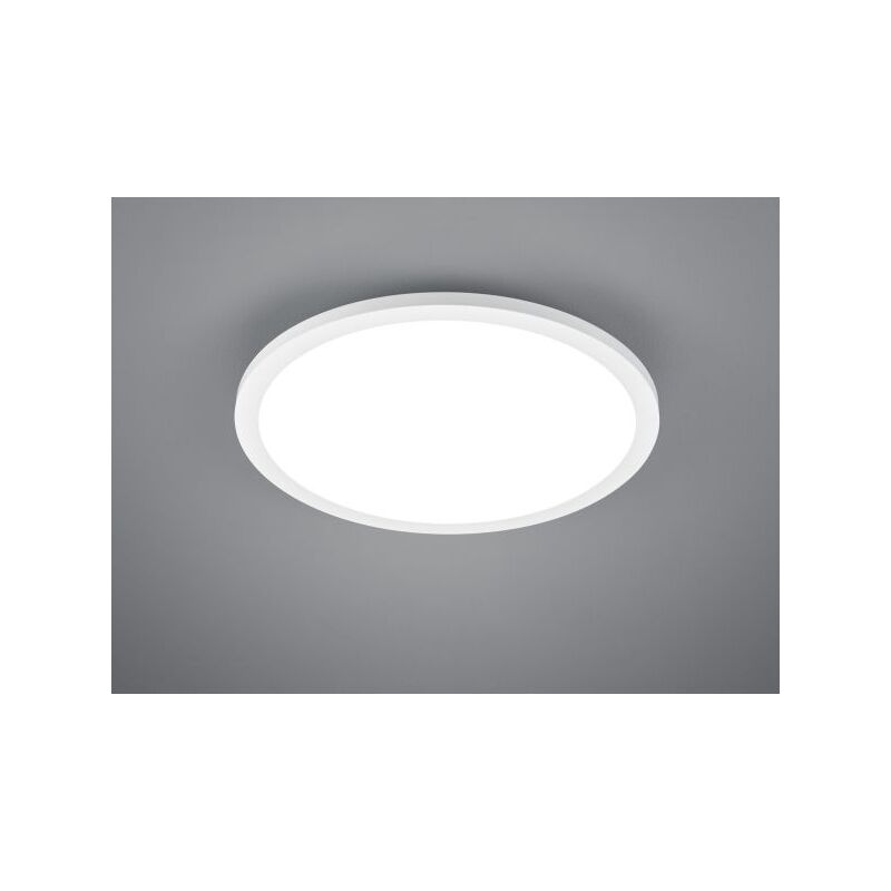 foto del prodotto defibrico plafoniera tiberius led rotonda bordo bianco r62984001