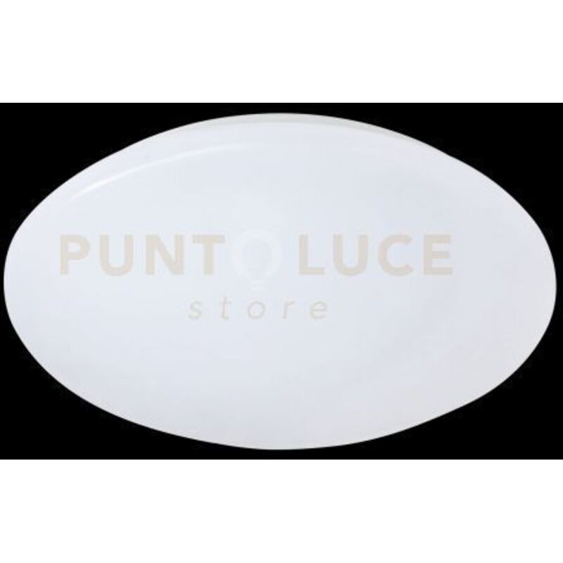 foto del prodotto defibrico putz ii plafoniera led 12w 1160lm, 3000k diffusore bianco d.27 ip44