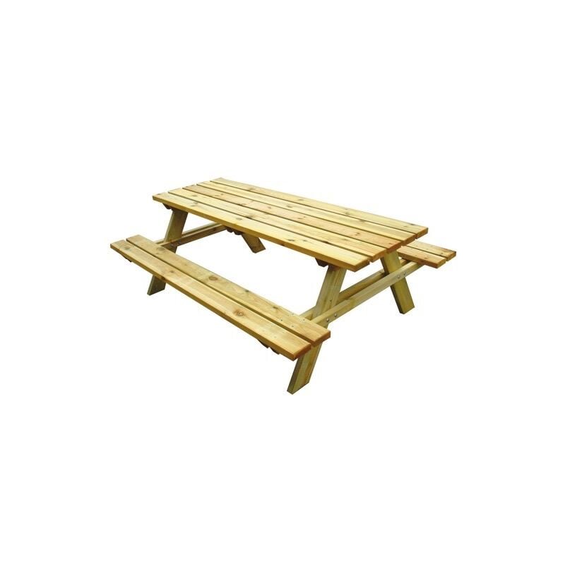 foto del prodotto defibrico tavoli picnic lasa impregnati cm. 180x150xh70