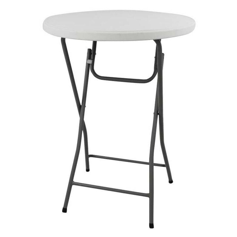 foto del prodotto defibrico tavolo catering 110h dm.60 pieghevole piano abs struttura metallo verniciato
