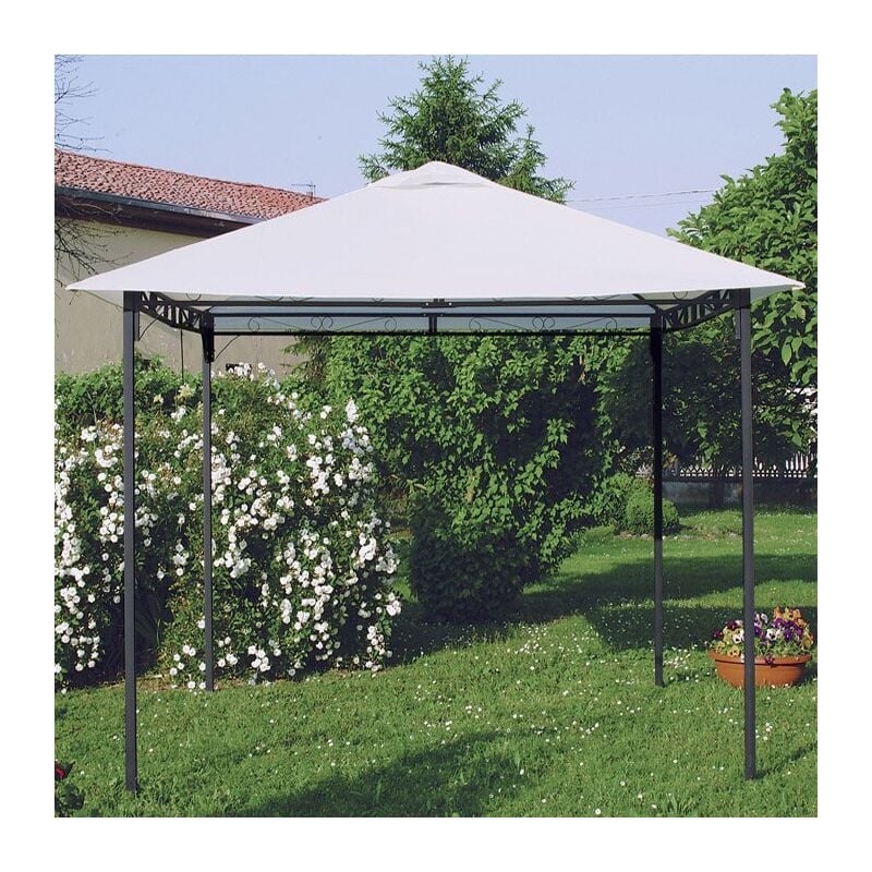 foto del prodotto defibrico telo color naturale per gazebo liberty 3x4 per esterno giardino
