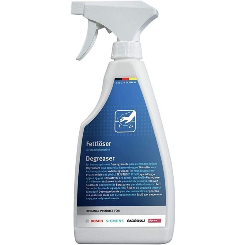 foto del prodotto degreaser 500 ml per bosch 00312207