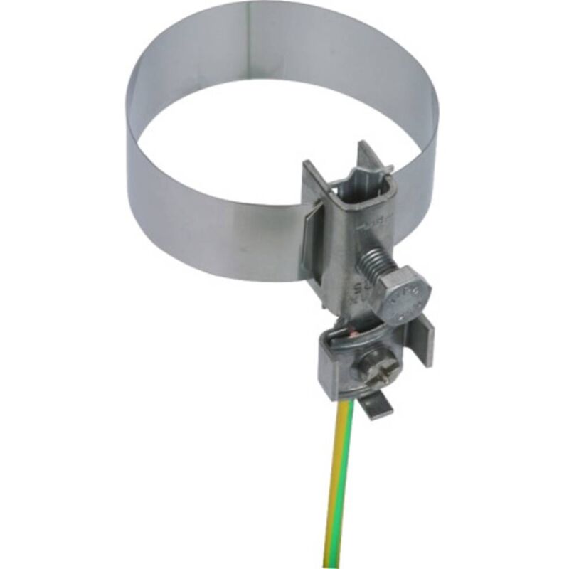 foto del prodotto dehn 540912 brs 27.168 aq4 25 v2a fascetta per tubi di messa a terra 1 pz.