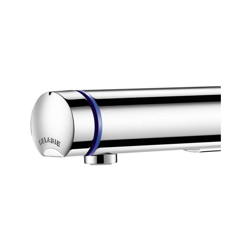 foto del prodotto delabie 794050 miscelatore lavabo a parete 110mm con sensore