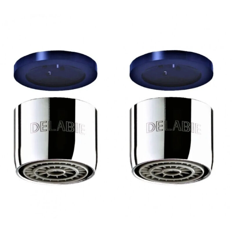 foto del prodotto delabie aeratore risparmiatore d acqua anticalcare femmina set di 2 