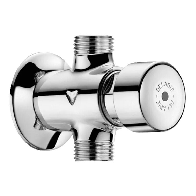foto del prodotto delabie rubinetto dell orinatoio a tempo 3 sc, tempostop maschio 15x21