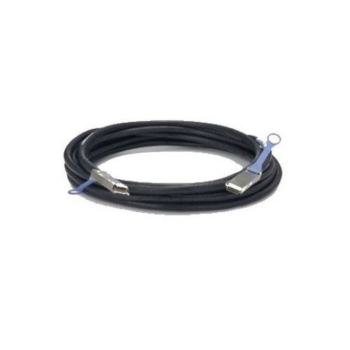 foto del prodotto dell 470-abpy cavo infiniband e in fibra ottica 1 m qsfp28 nero