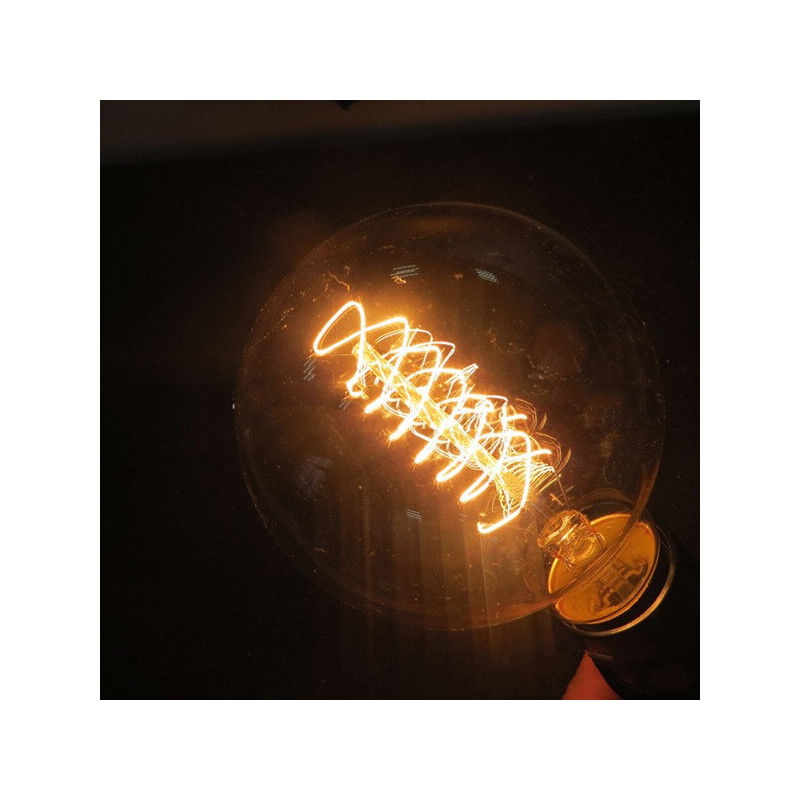 foto del prodotto dell annata edison e14 g45 filamenti a spirale 25 w della lampadina