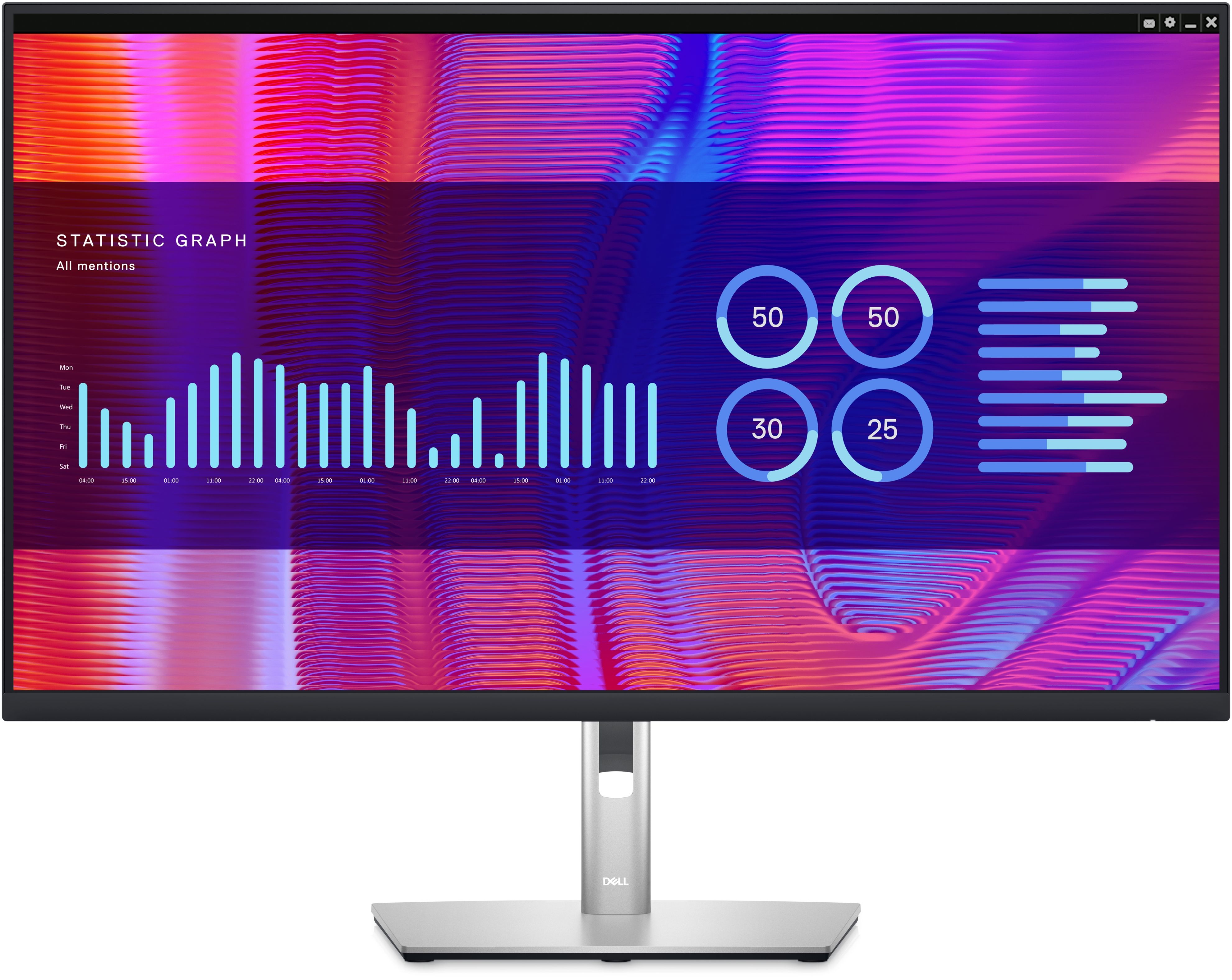 foto del prodotto dell p series p3223de led display 80 cm 31.5 2560 x 1440 pixel quad hd lcd nero