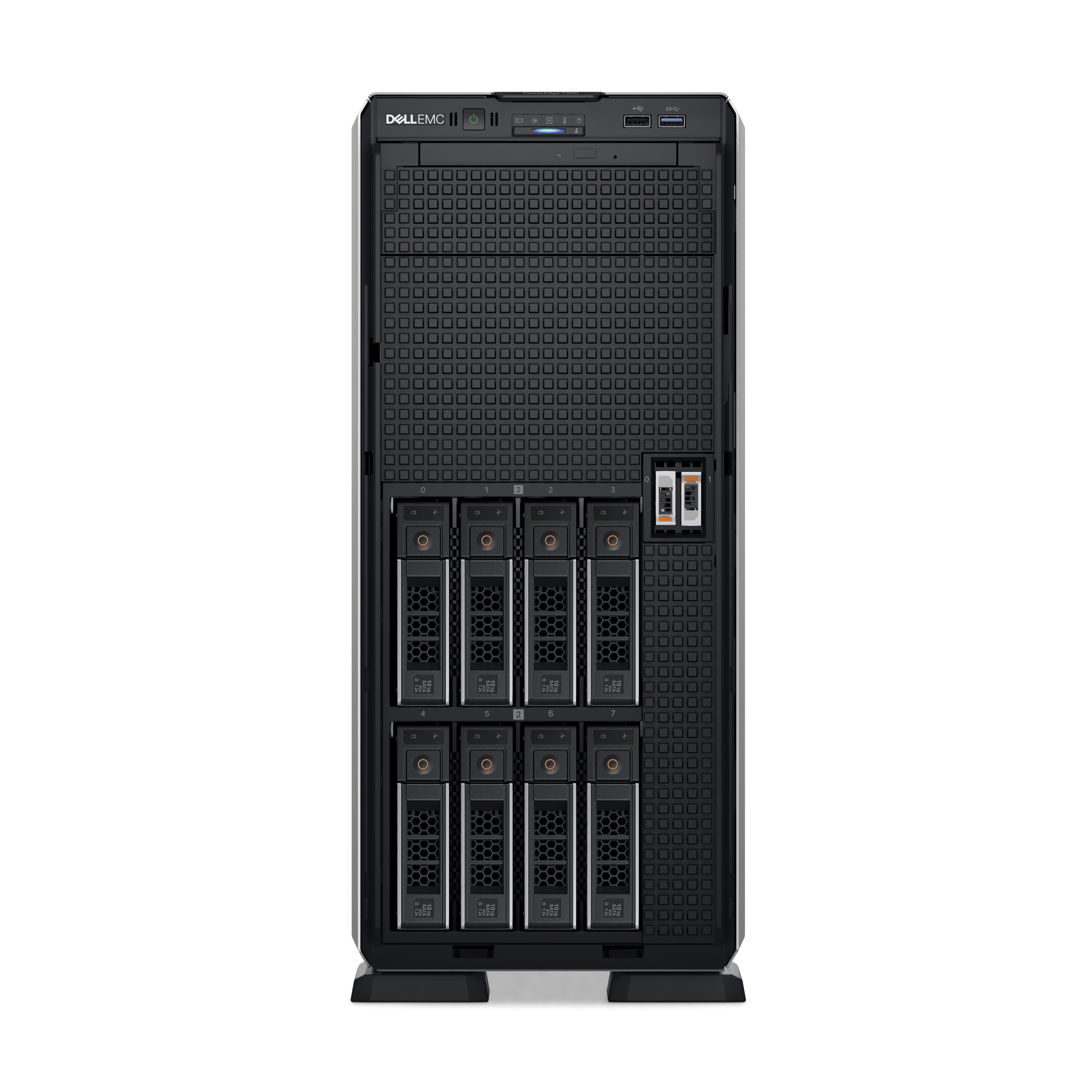 foto del prodotto dell poweredge t550 server 480 gb tower intel xeon silver 4310 2,1 ghz 32 gb ddr4 sdram 1100 w