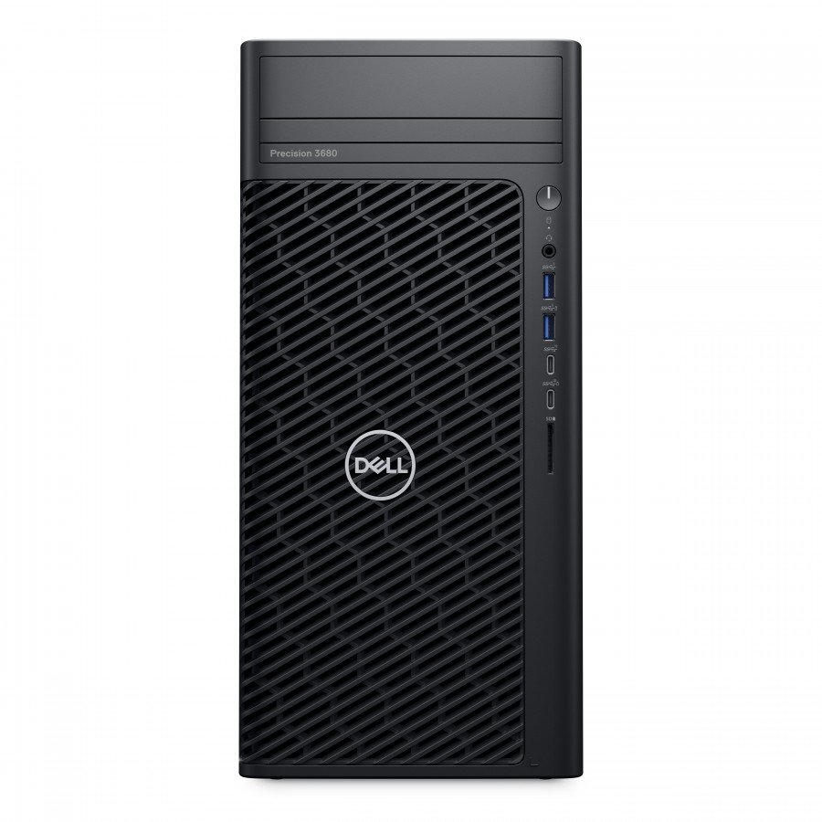 foto del prodotto dell precision 3680 intel core i9 i9 14900k 32 gb ddr5 sdram 1 tb ssd windows 11 pro tower stazione di lavoro nero
