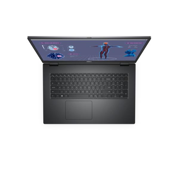 foto del prodotto dell precision 7780 intel core i7 i7 13850hx workstation mobile 43,9 cm 17.3 full hd 32 gb ddr5 sdram 1 tb ssd nvidia rtx 3500 ada wi fi 6e 802.11ax windows 11 pro italiano grigio