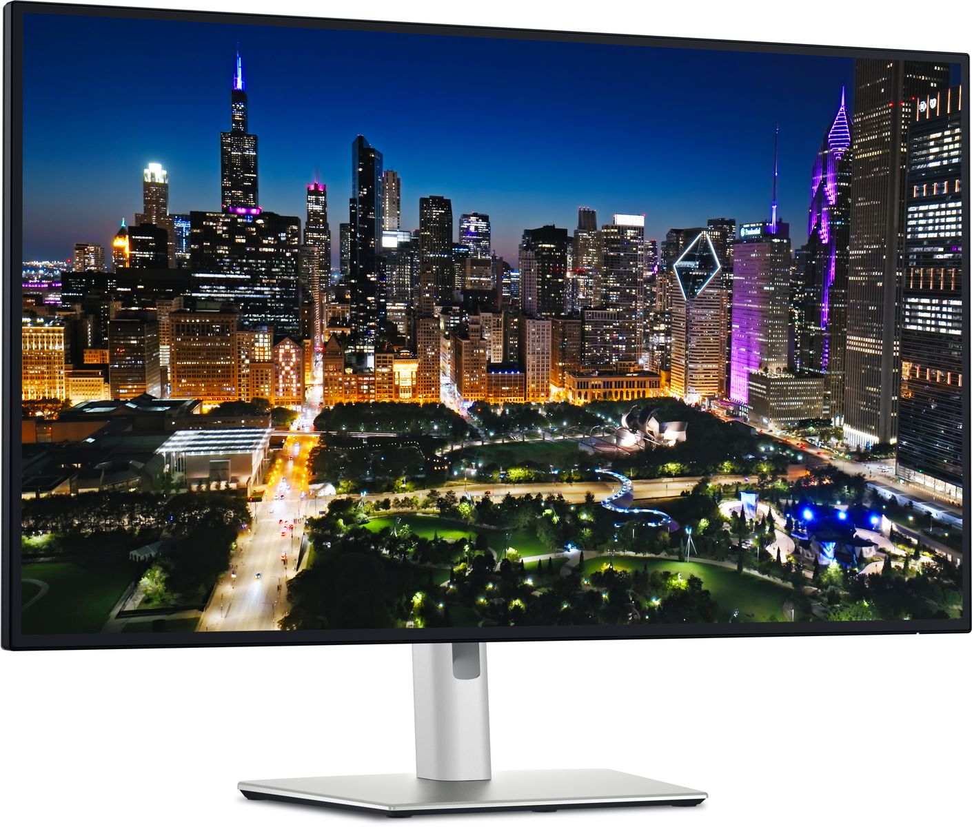 foto del prodotto dell ultrasharp u3225qe monitor pc 80 cm 31.5 3840 x 2160 pixel 4k ultra hd lcd nero, argento