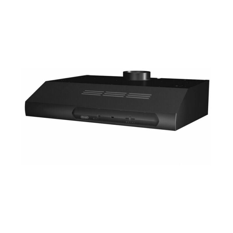 foto del prodotto delonghi cappa dch6 b ec nera 60cm, sottopensile