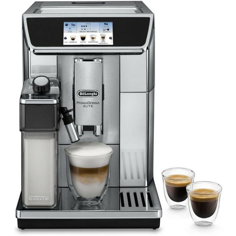 foto del prodotto delonghi - de longhi ecam 650.75.ms macchina da caffè automatica con macinacaffè primadonna elite - inox