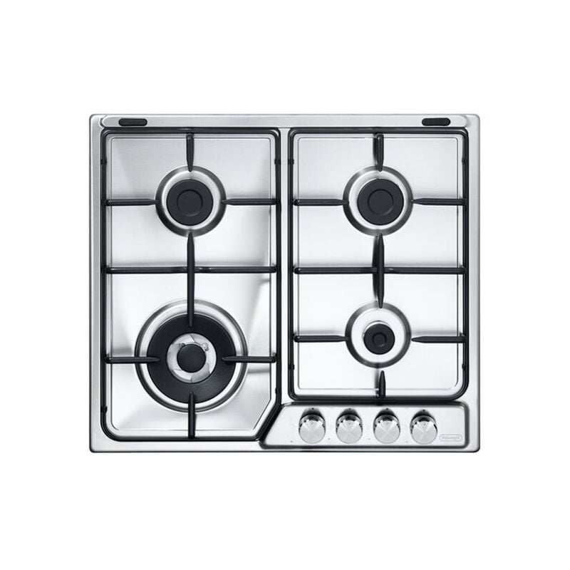 foto del prodotto delonghi de longhi if 46 asdv sp n piano cottura acciaio inossidabile da incasso 58 cm gas 4 fornello i 