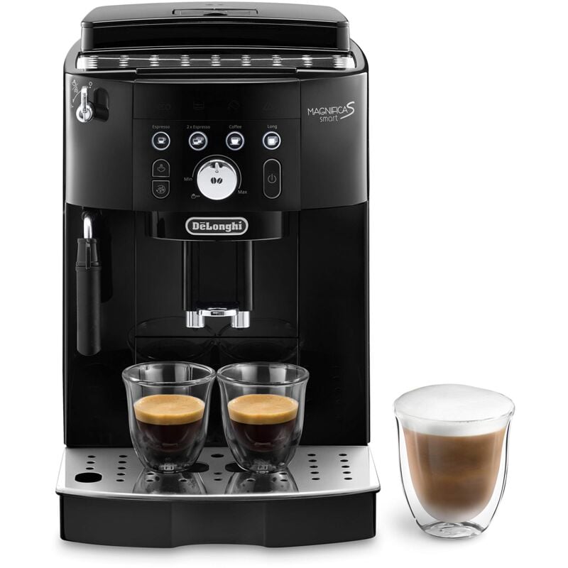 foto del prodotto delonghi de longhi magnifica s smart ecam230.13.b macchina da caff automatica per espresso e cappuccino, caff in grani o in polvere, 1450 w, nero