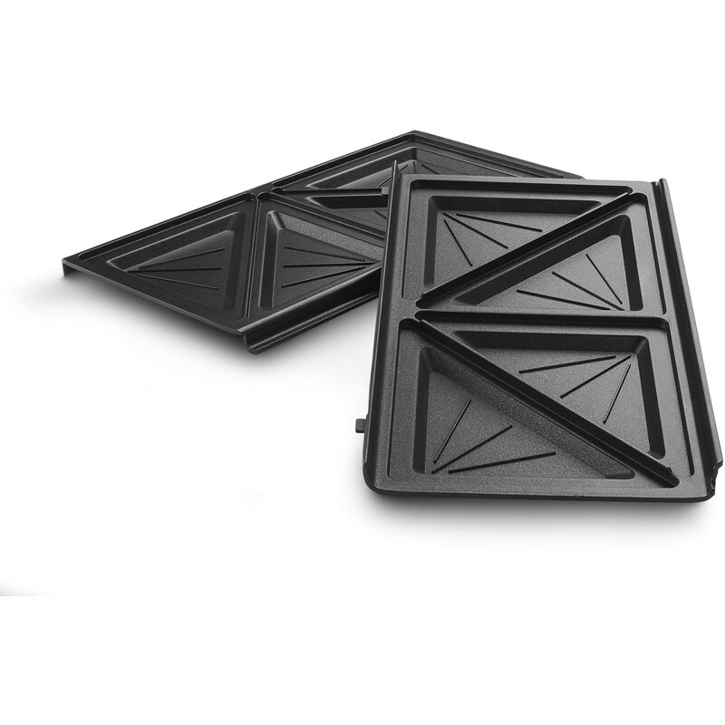 foto del prodotto delonghi de longhi set di pannelli sandwich dlsk154 accessori da cucina per de longhi multigrill sw12, inserto per griglia con rientranza