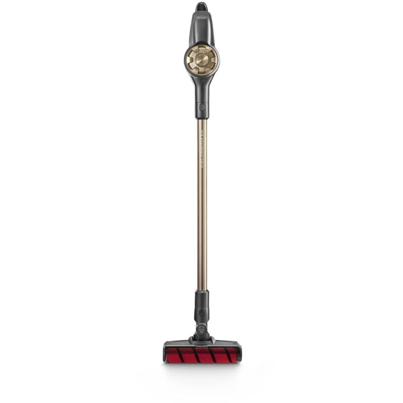 foto del prodotto delonghi de longhi xlm418.gcg, scopa elettrica senza filo e senza sacco ricaricabile, ricarica veloce, spazzola motorizzata, 4 stadi di
