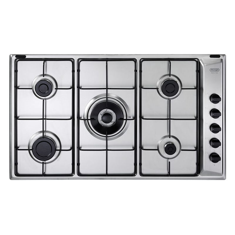 foto del prodotto delonghi - de'longhi yal 59 dd piano cottura inox da incasso 86 cm gas 5 fornelli
