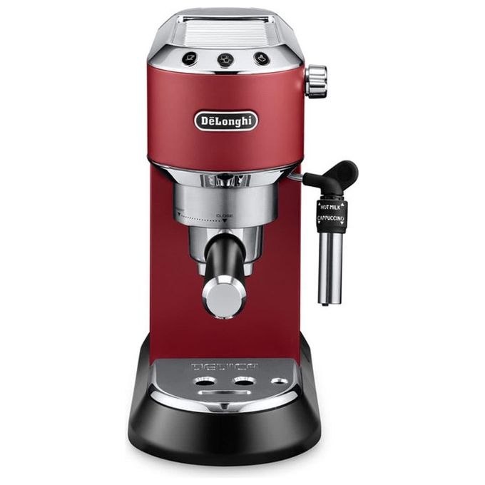 foto del prodotto delonghi ec685.r dedica style macchina da caffe' sistema manuale potenza 1300 w capacita' 1,1 litri thermoblock cappuccino system rosso