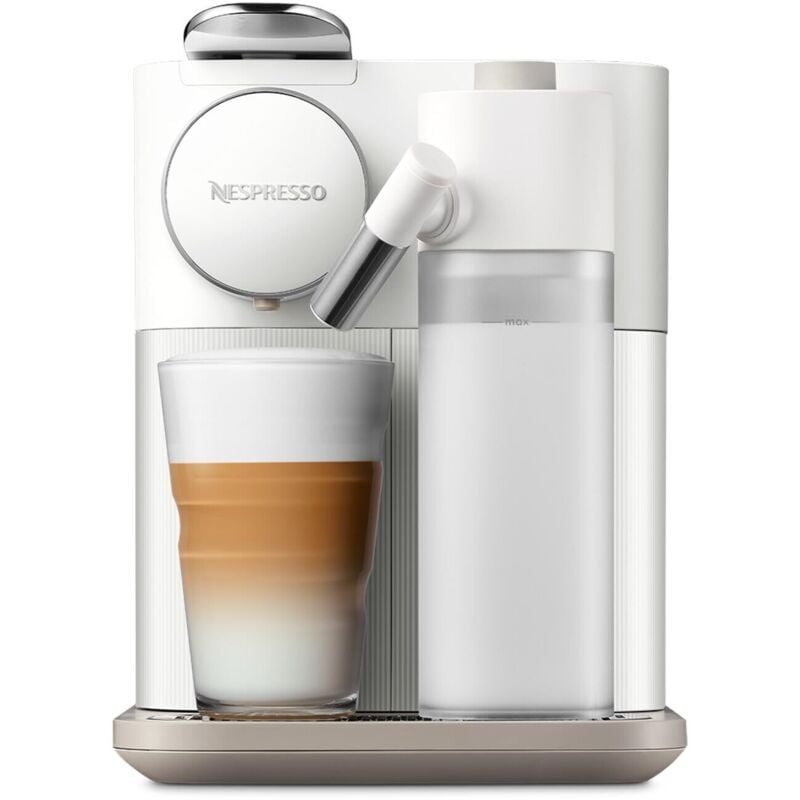 foto del prodotto delonghi en 640.w gran lattissima macchina da caffe' nespresso bianca pannello intuitivo spegnimento automatico