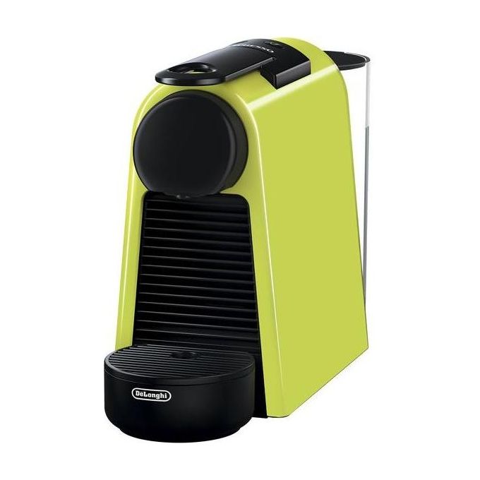 foto del prodotto delonghi en85.l essenza mini macchina da caffe sistema nespresso potenza 1150 w capacita 0,6 litri flow stop funzione latte lime