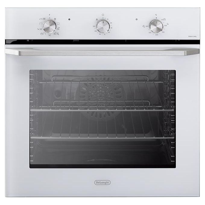foto del prodotto delonghi f700dl008w multi9 forno elettrico capacita' 74 litri classe energetica a lievitazione 40 c master pizza vetro bianco pizza