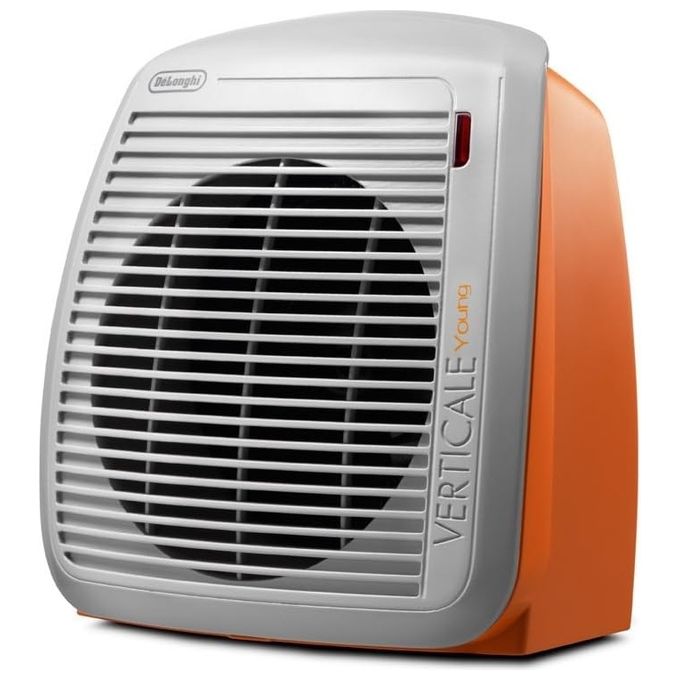 foto del prodotto delonghi hvy1020arancio young termoventilatore da tavolo verticale potenza 2000 w arancio grigio
