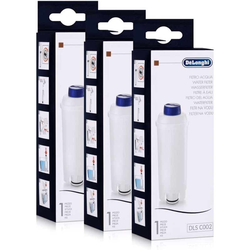 foto del prodotto delonghi set di 3 filtri ecam dlsc002 macchina da caffe, caffettiera 43538920709238346897