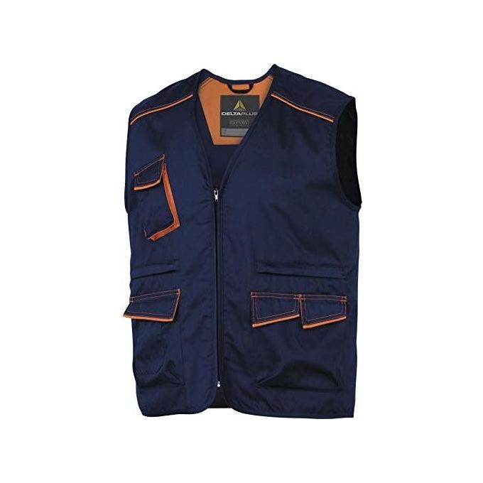 foto del prodotto deltaplus gilet panoply panostyle m6gil taglia xxl blu arancio